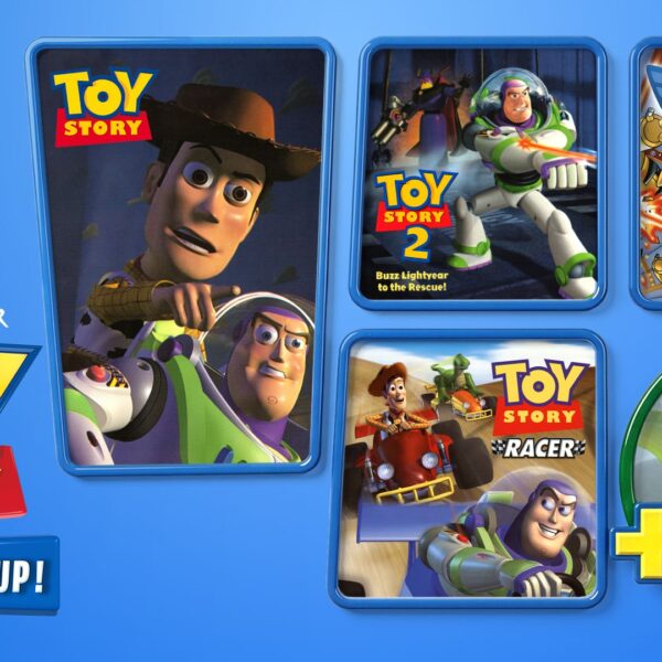 Toy Story Retro Roundup key art