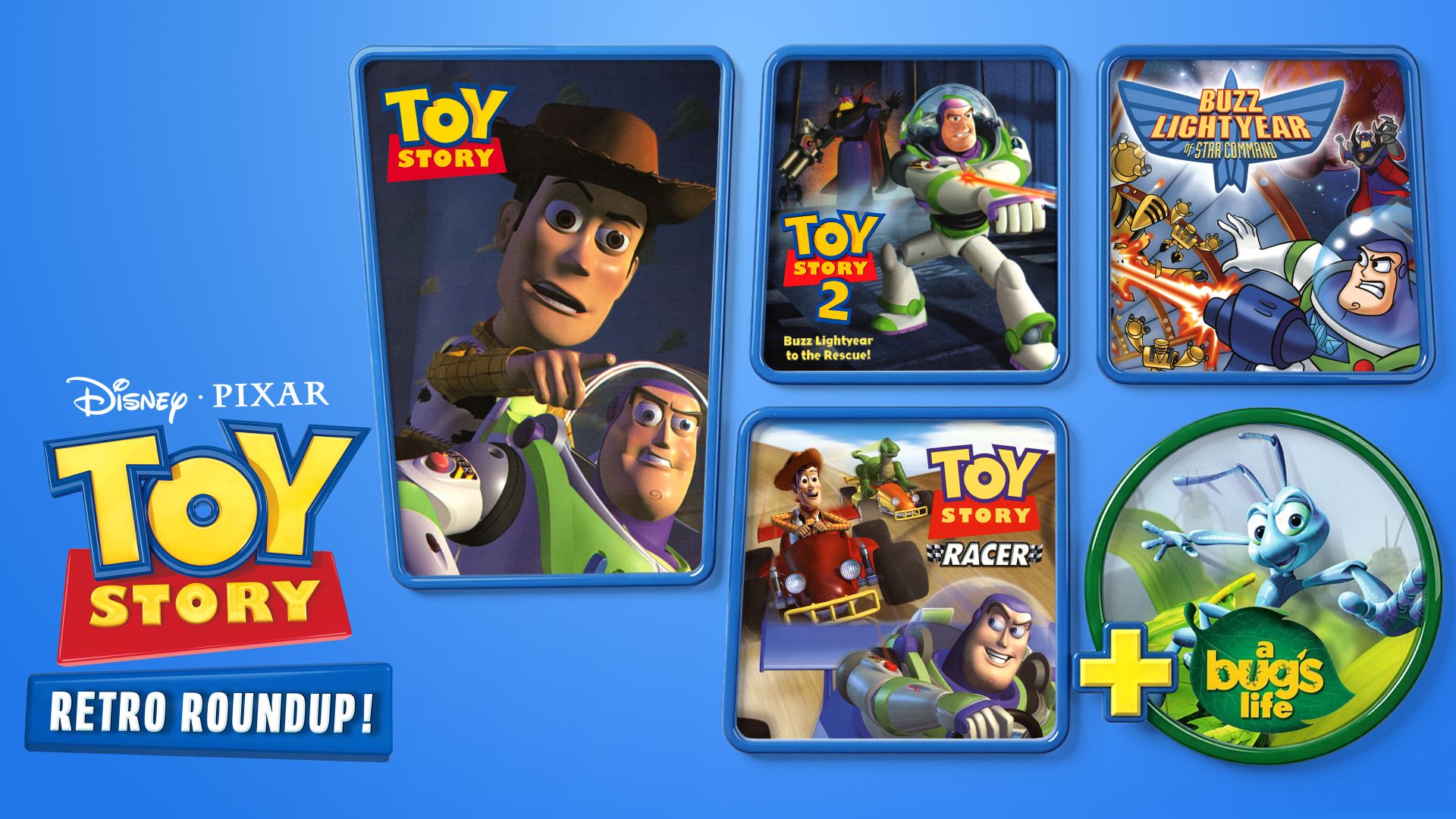 Toy Story Retro Roundup key art