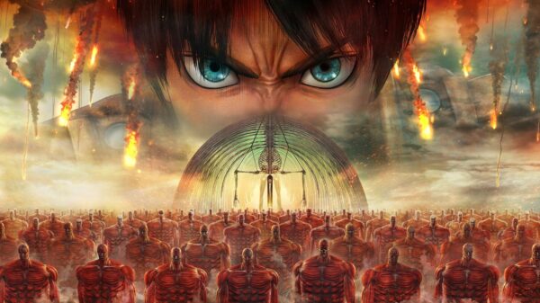 Attack on Titan 3 key art