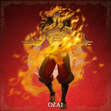 Avatar Legends Ozai character art