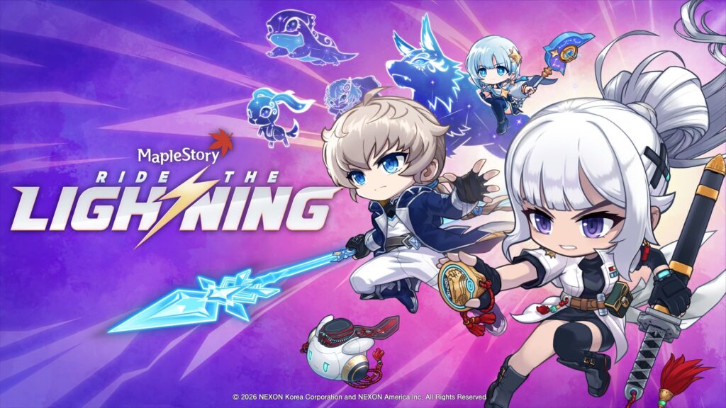 Global MapleStory Ride the Lightning Part 2 key art