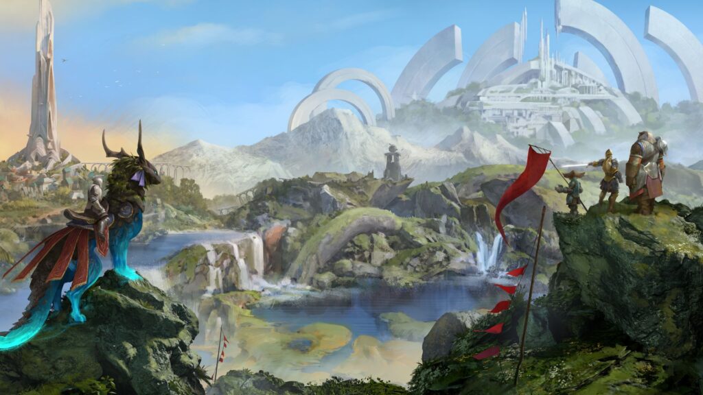 Guild Wars 3 key art