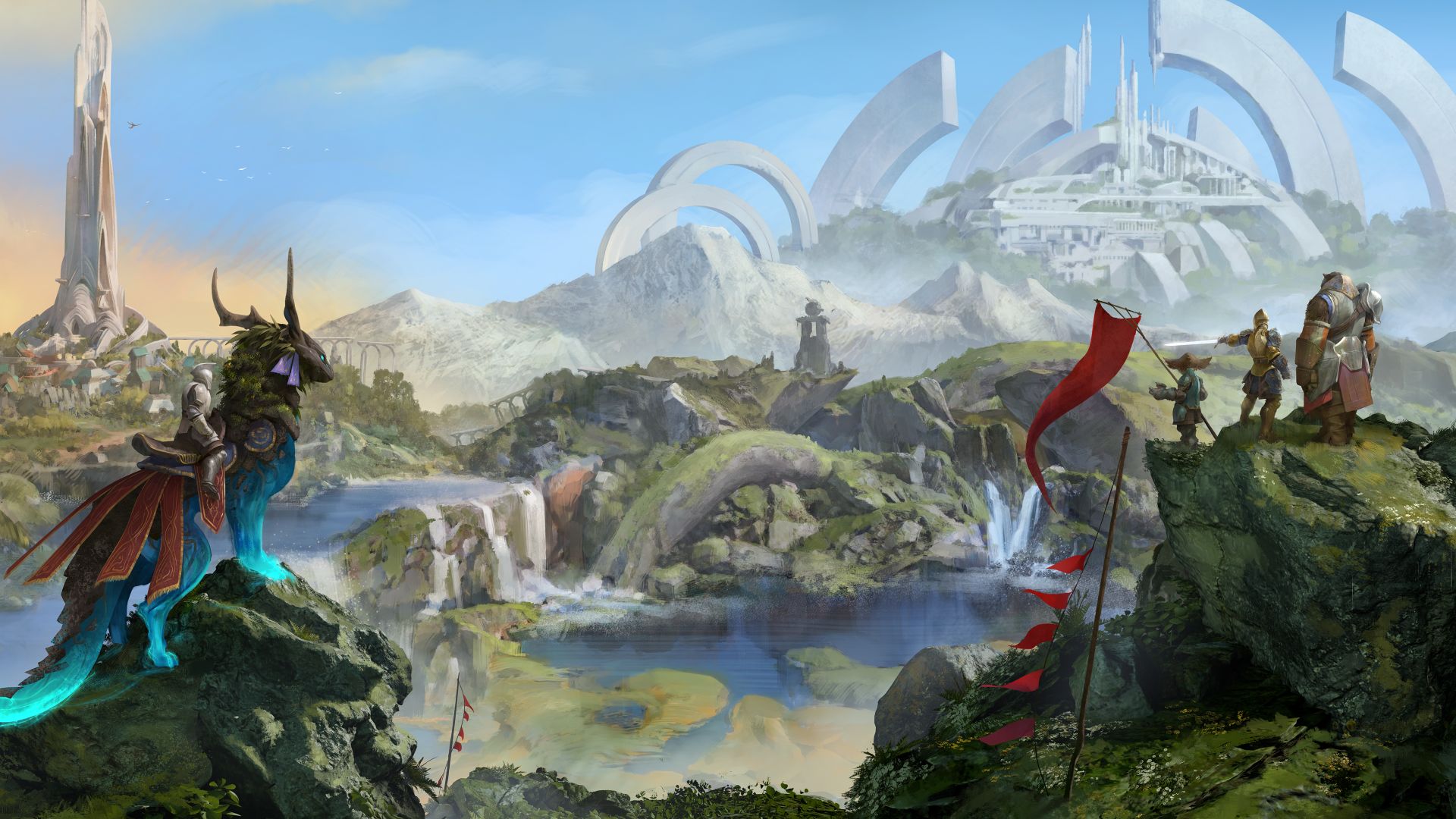 Guild Wars 3 key art