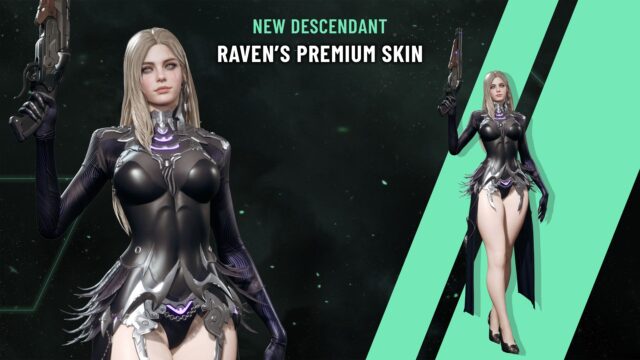The First Descendant Premium Raven Key Art