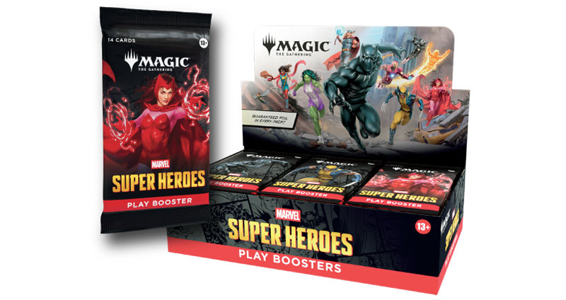 marvel super heroes booster box