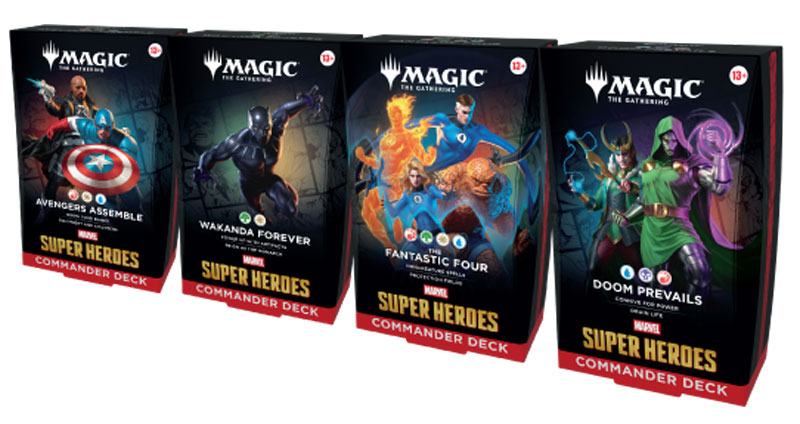 marvel super heroes commander precons