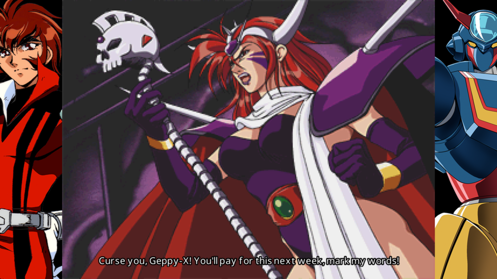 70s-style Robot Anime Geppy-X