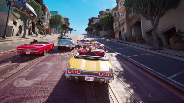 Crazy Taxi World Tour multiplayer screenshot