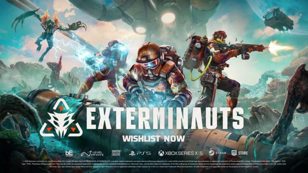 Exterminauts key art