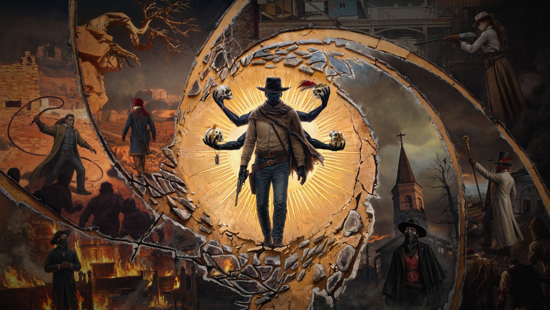 Guns of Eschaton key art
