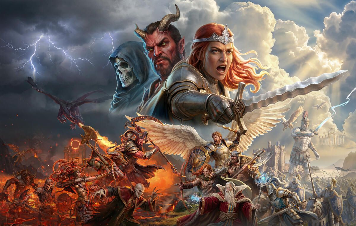 Heroes of Might and Magic III Remake key art