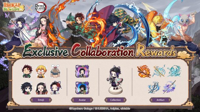 Isekai Slow Life Demon Slayer Reward Art