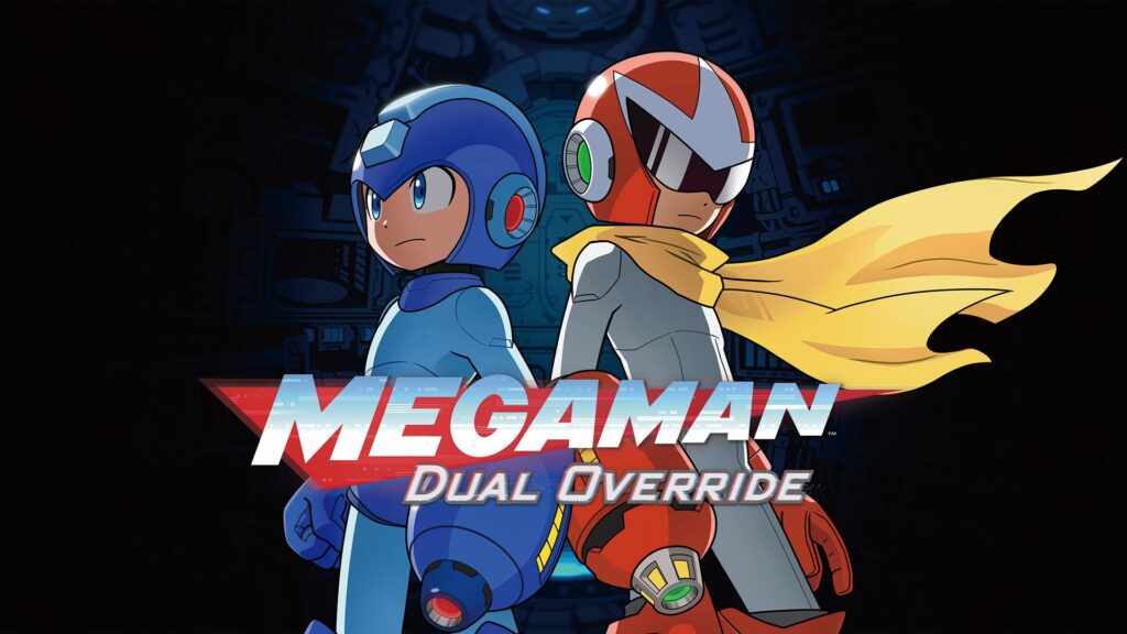 Mega Man: Dual Override key art