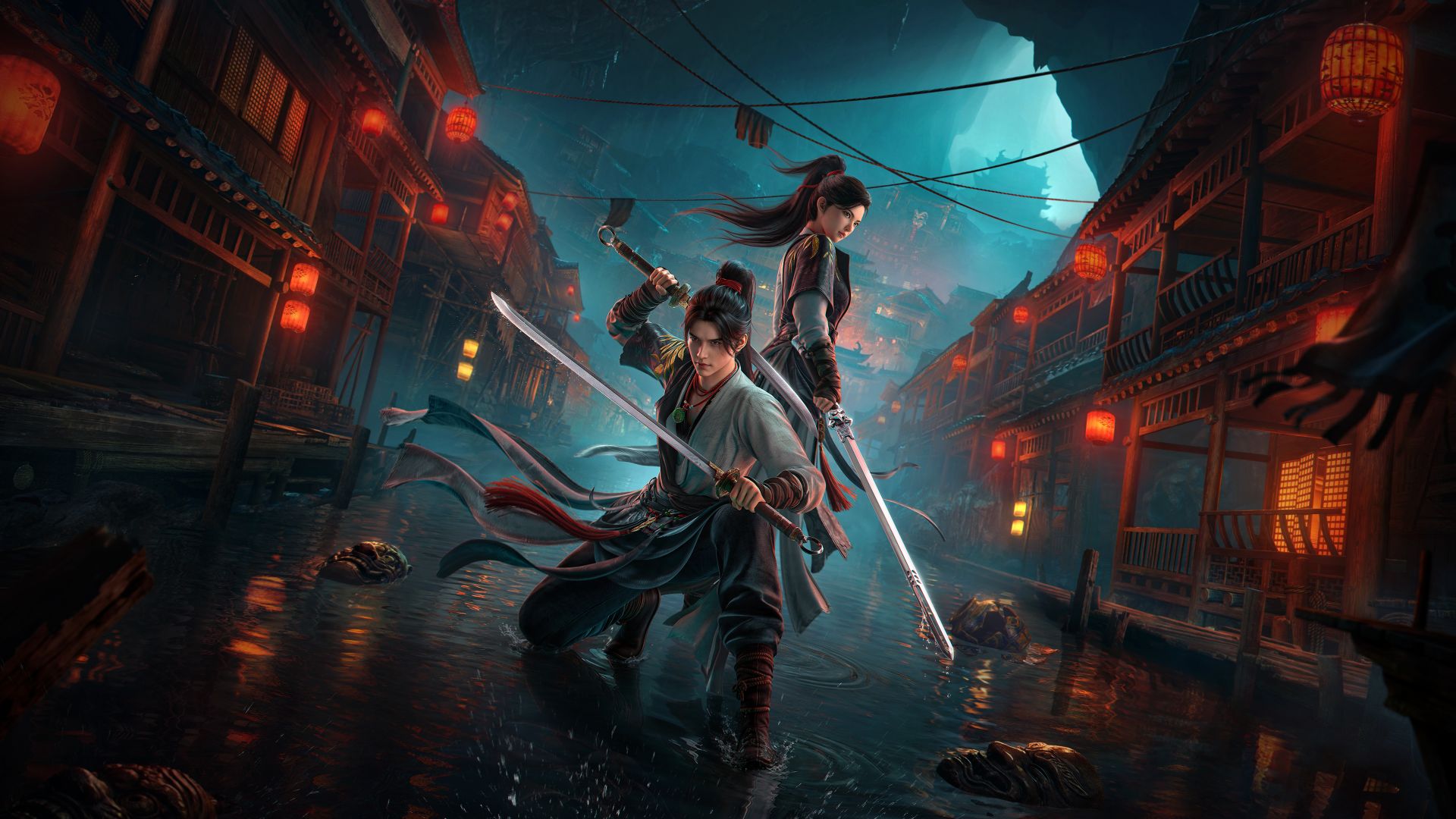 Where Winds Meet Gamescom key art