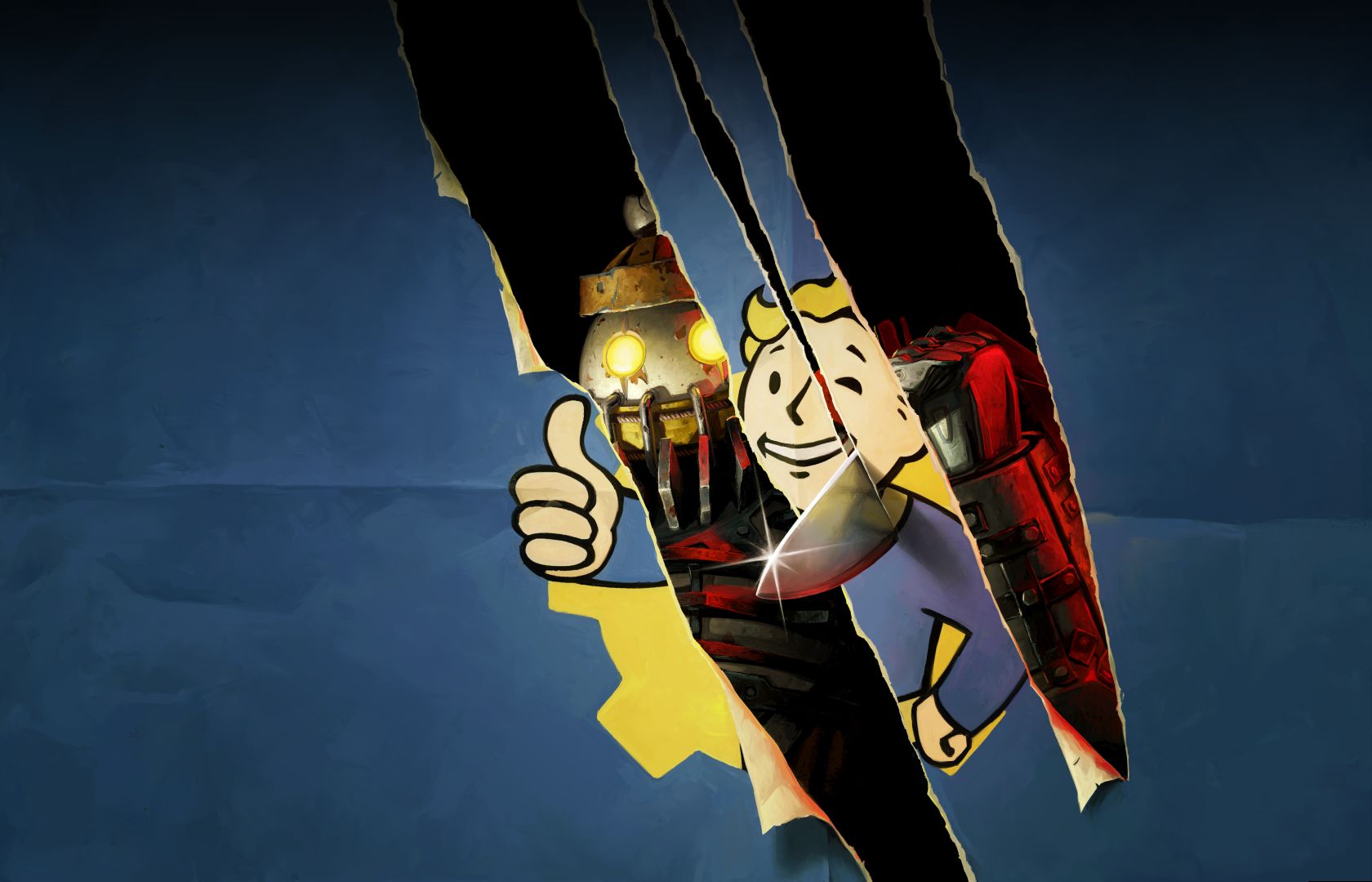 Fallout 76 The Slasher key art