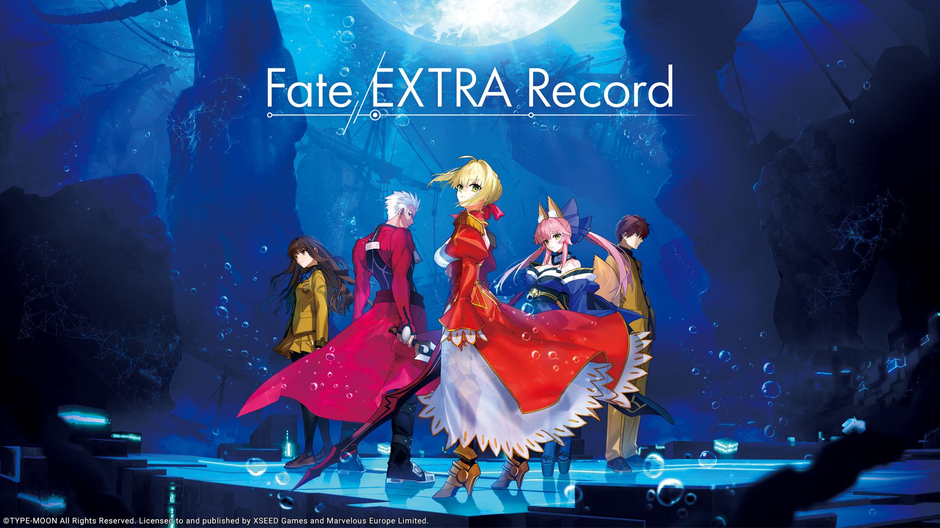 Fate Extra Record key art