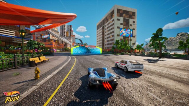 A checkpoint all racers will need to funnel through