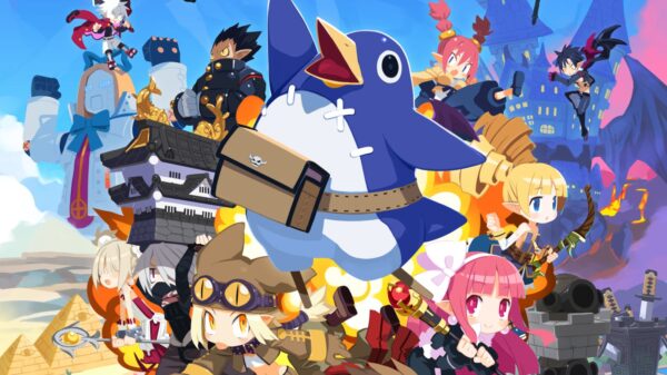 Prinny Party: Going Overboard! key art