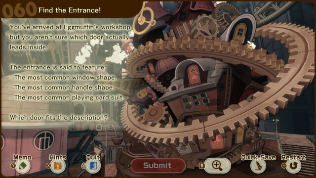 Professor Layton and the New World of Steam screenshot