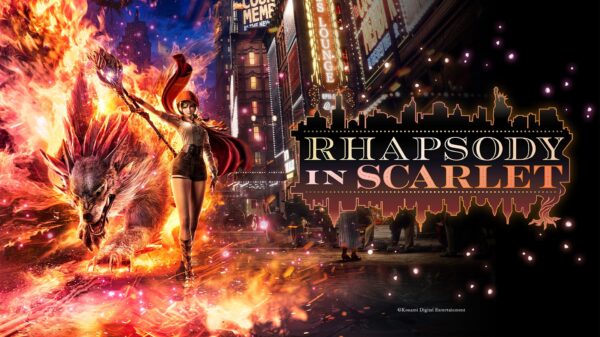 Rhapsody in Scarlet key art