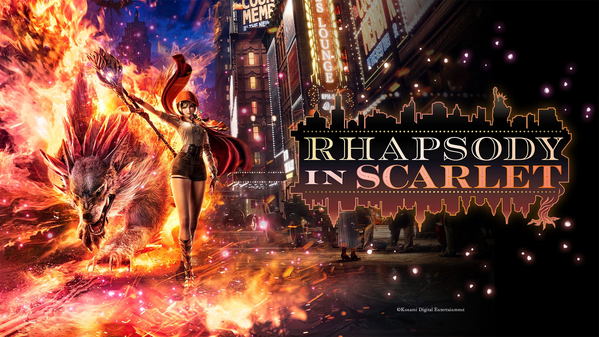 Rhapsody in Scarlet key art