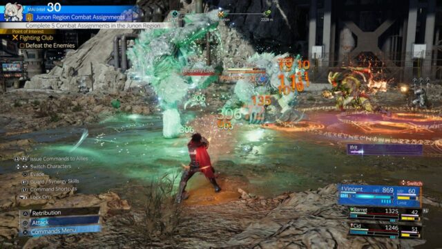 Final Fantasy VII Revelation screenshot