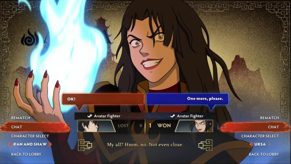 Avatar Legends The Fighting Game screenshot