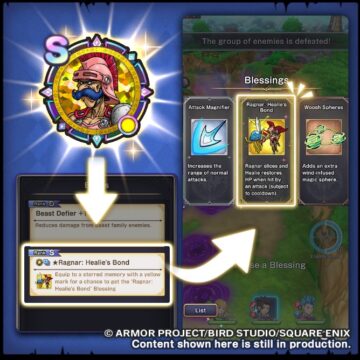 Dragon Quest Smash Grow Ally Blessings