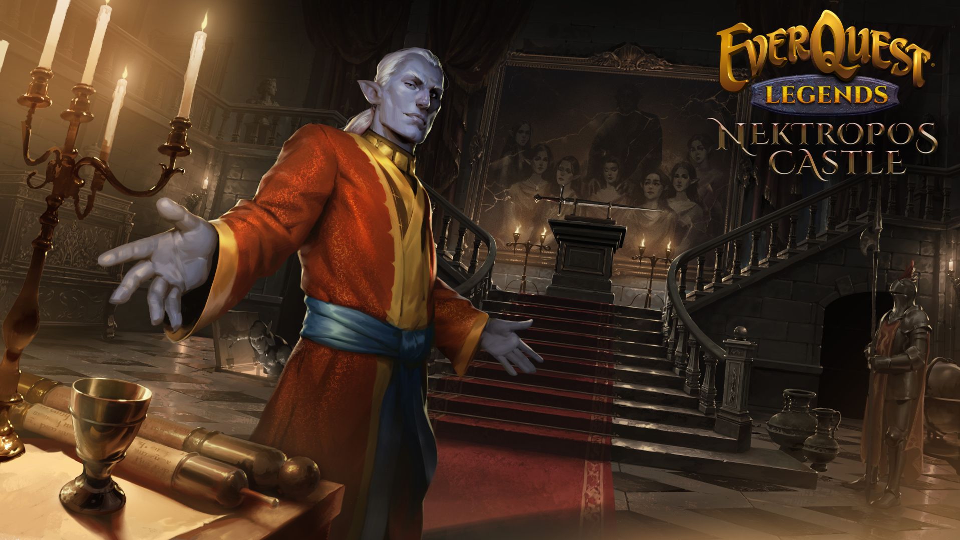 Everquest Legends Nektropos Castle key art