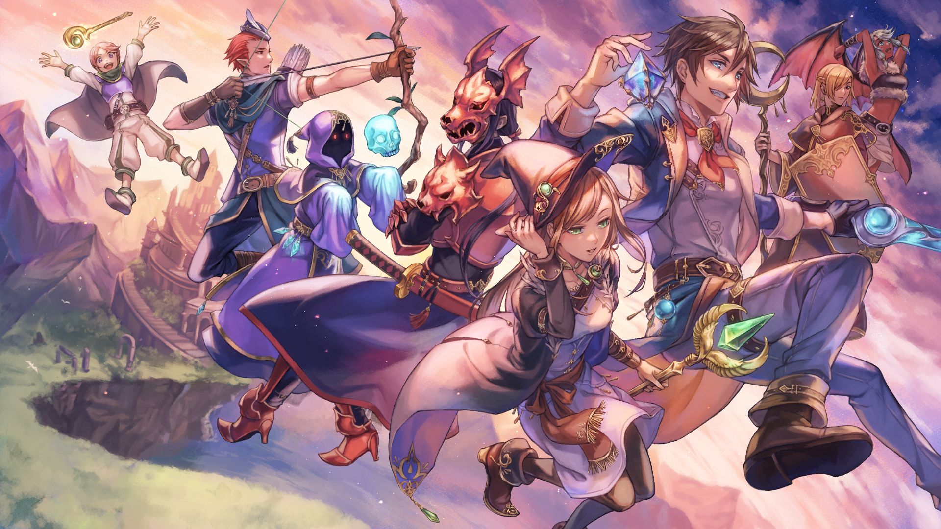Guild Saga key art