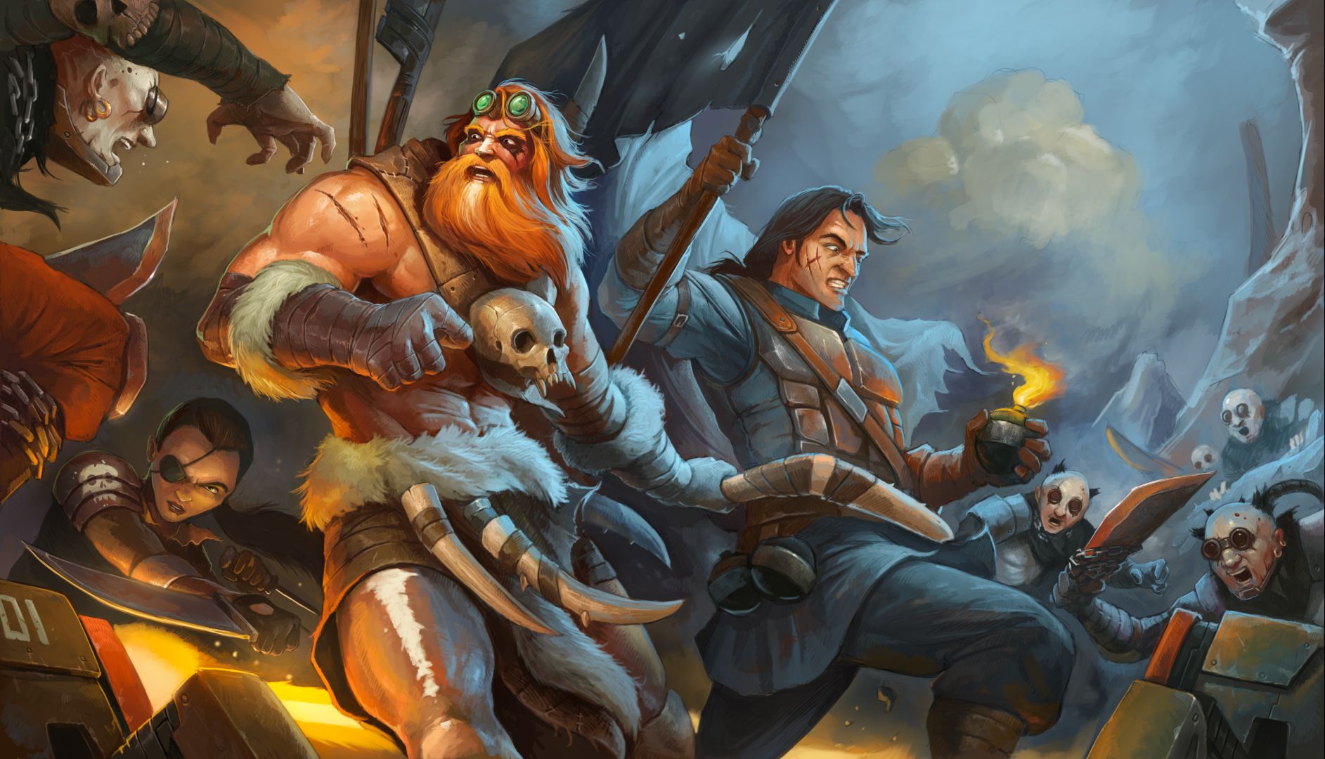 Outcast Tales key art