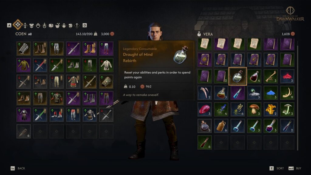 The Blood of Dawnwalker Update 1-1 screenshot