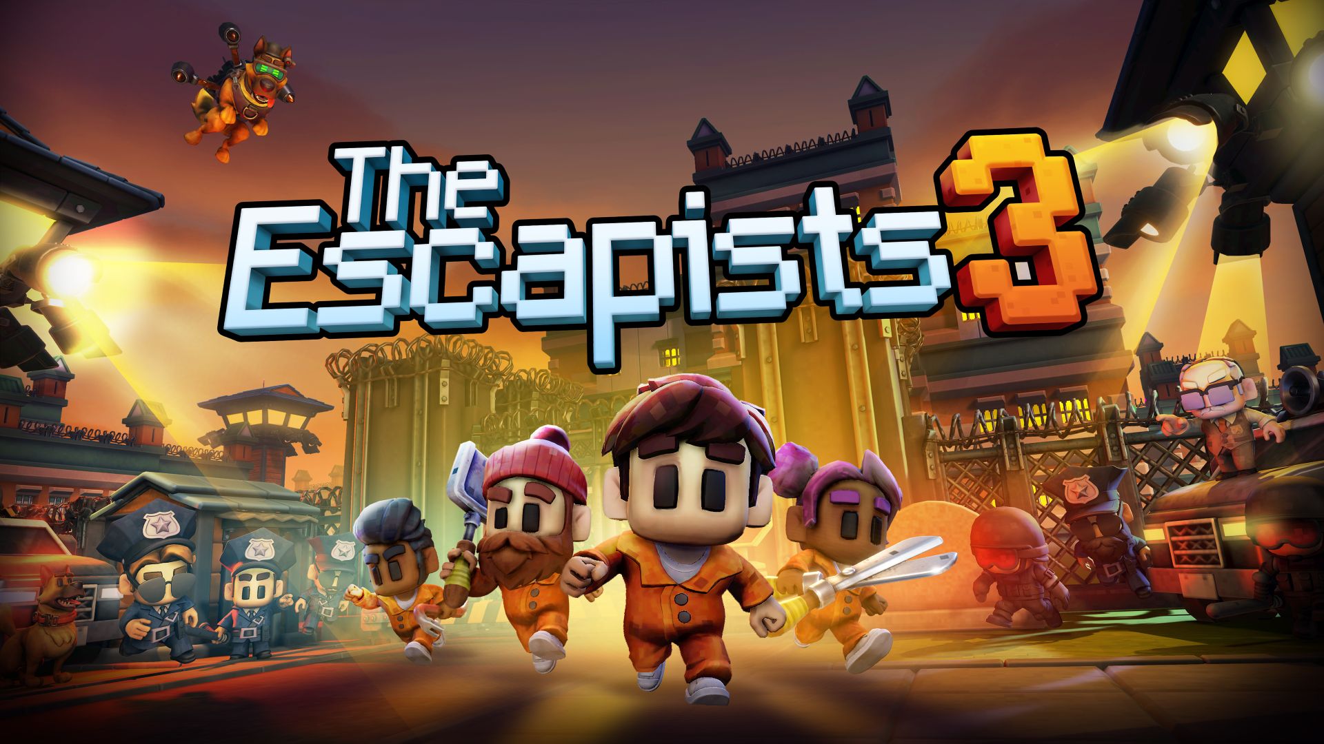 The Escapists 3 key art